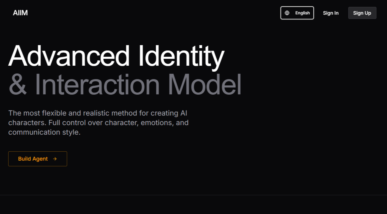 AIIM - Advanced Identity & Interaction Model